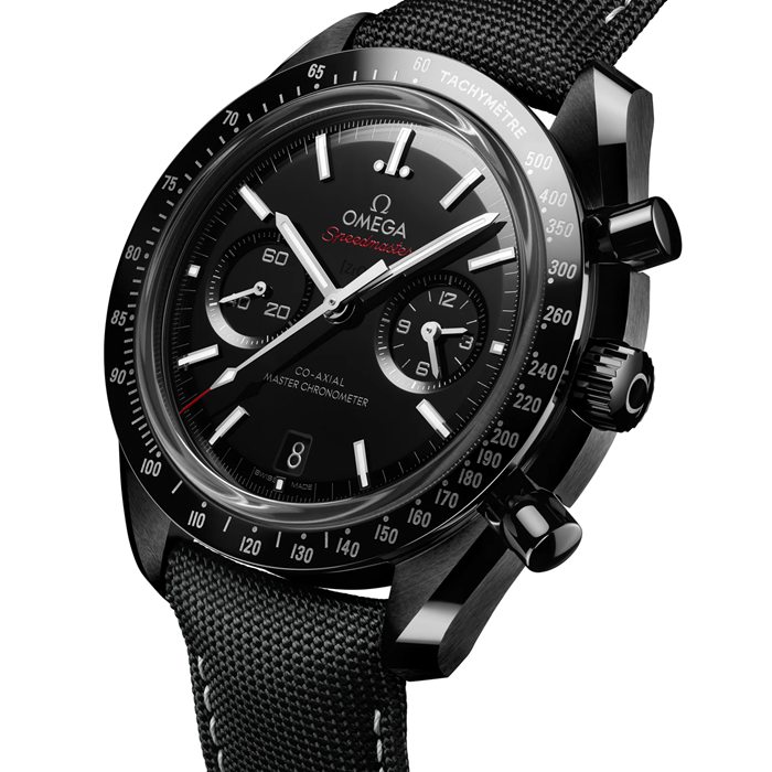 Omega Speedmaster Dark Side Of The Moon 44,2 mm zegarek męski czarny O31092445101002 - obrazek 2