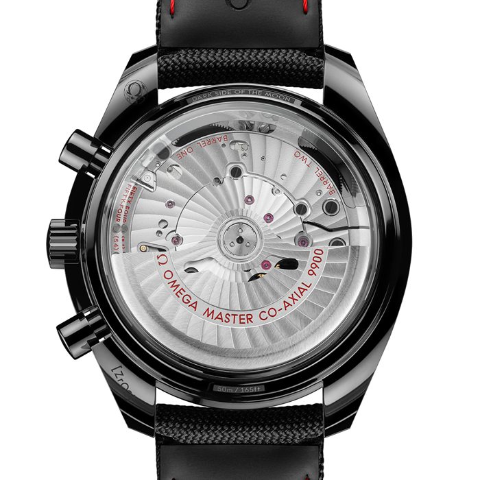 Omega Speedmaster Dark Side Of The Moon 44,2 mm zegarek męski czarny O31092445101002 - obrazek 3