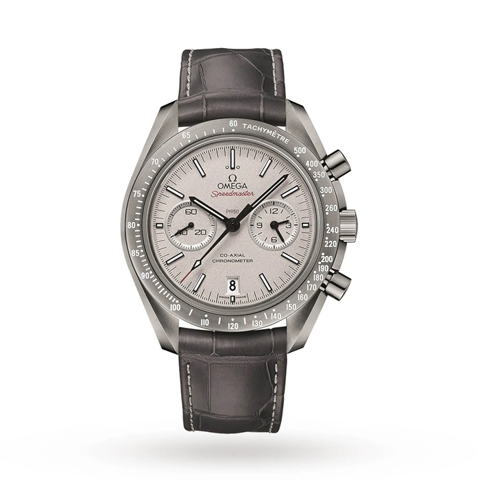 Omega Speedmaster Grey Side of The Moon Mens 45mm Ceramic Co-Axial Automatyczny zegarek męski O31193445199002