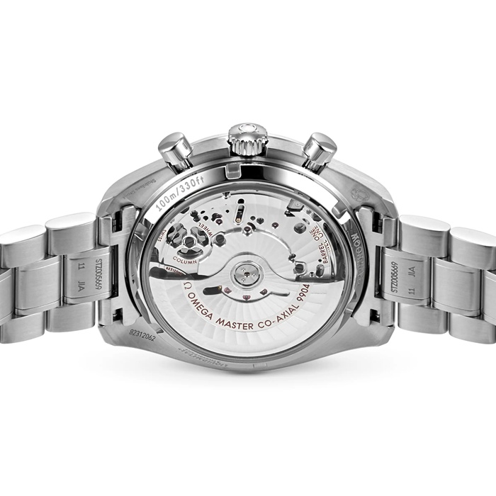 Omega Speedmaster Mens 44.25mm Co-Axial Automatic Moonphase Watch O30430445201001 - obrazek 4
