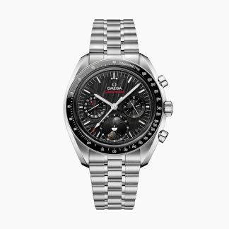 Omega Speedmaster Moonphase 43mm Zegarek Męski Stalowy Czarny O30430435201001