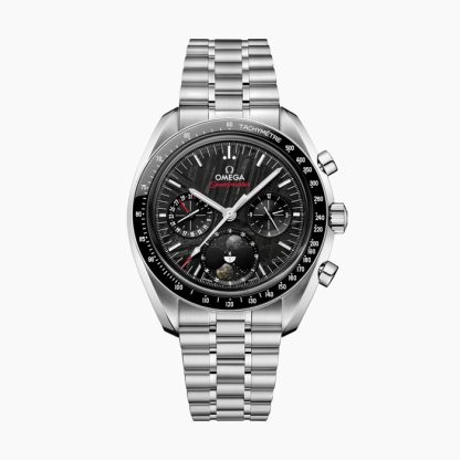 Omega Speedmaster Moonphase 43mm Zegarek Męski Stalowy Czarny O30430435201001
