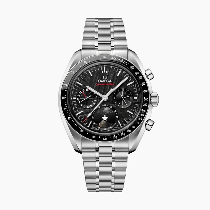 Omega Speedmaster Moonphase 43mm Zegarek Męski Stalowy Czarny O30430435201001
