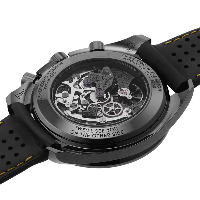 Omega Speedmaster Moonwatch Apollo 8 Dark Side Of The Moon 44.25mm Zegarek męski O31092445001001 - obrazek 4