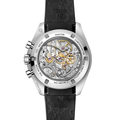 Omega Speedmaster Moonwatch Professional 42mm Zegarek męski Czarny gumowy pasek O31032425004001 - obrazek 3