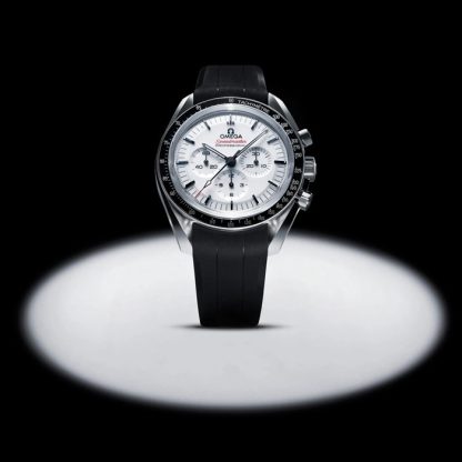 Omega Speedmaster Moonwatch Professional 42mm Zegarek męski Czarny gumowy pasek O31032425004001 - obrazek 5