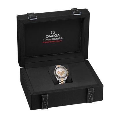 Omega Speedmaster Moonwatch Professional 42mm Zegarek męski Moonshine Gold O31020425002001 - obrazek 5
