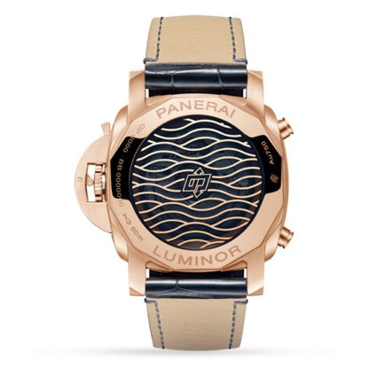 Panerai Luminor Chrono Goldtech Blu Notte PAM01111 - obrazek 2