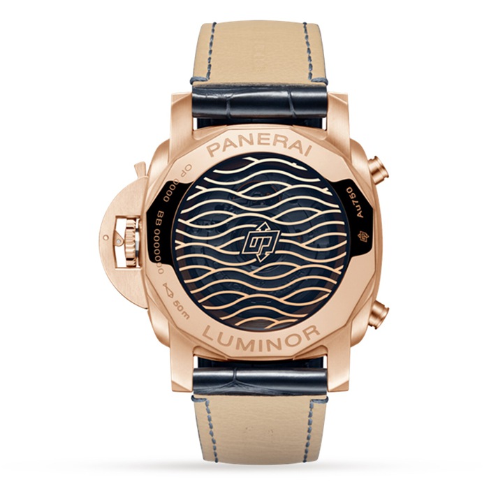 Panerai Luminor Chrono Goldtech Blu Notte PAM01111 - obrazek 2
