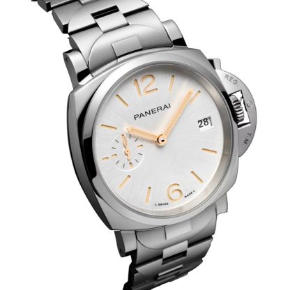 Panerai Luminor Due 38mm Zegarek damski biały PAM01508 - obrazek 2