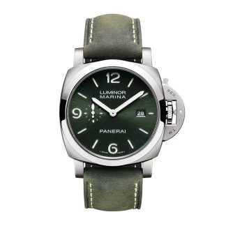 Panerai Luminor Marina Titanio 44mm Zegarek męski Zielony PAM03325
