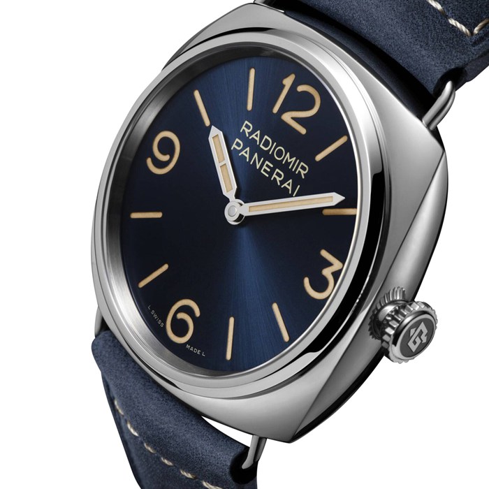 Panerai Radiomir Officine 45mm Zegarek męski Niebieski PAM01383 - obrazek 5