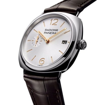 Panerai Radiomir Quaranta Automatic 40mm Zegarek męski biały PAM01570 - obrazek 4