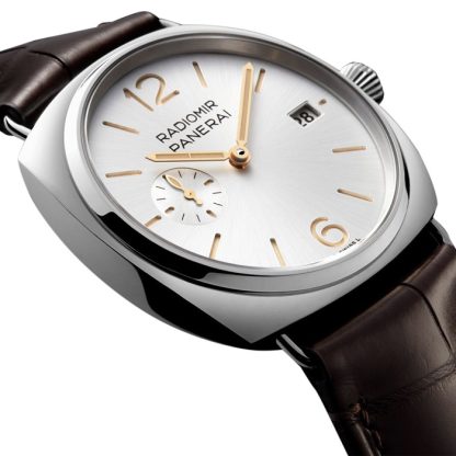 Panerai Radiomir Quaranta Automatic 40mm Zegarek męski biały PAM01570 - obrazek 5
