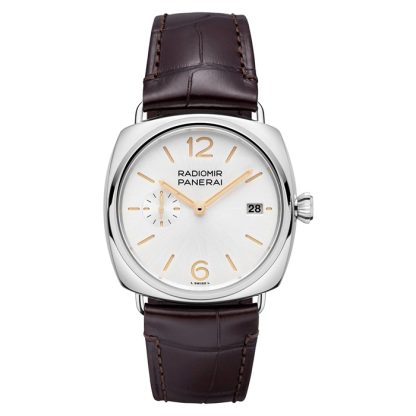Panerai Radiomir Quaranta Automatic 40mm Zegarek męski biały PAM01570