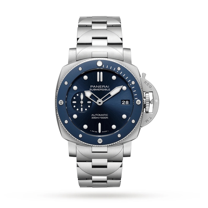 Panerai Submersible Blu Notte 42mm Zegarek męski PAM02068