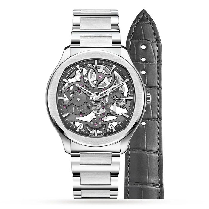Piaget Polo Skeleton 42mm Zegarek męski G0A45001