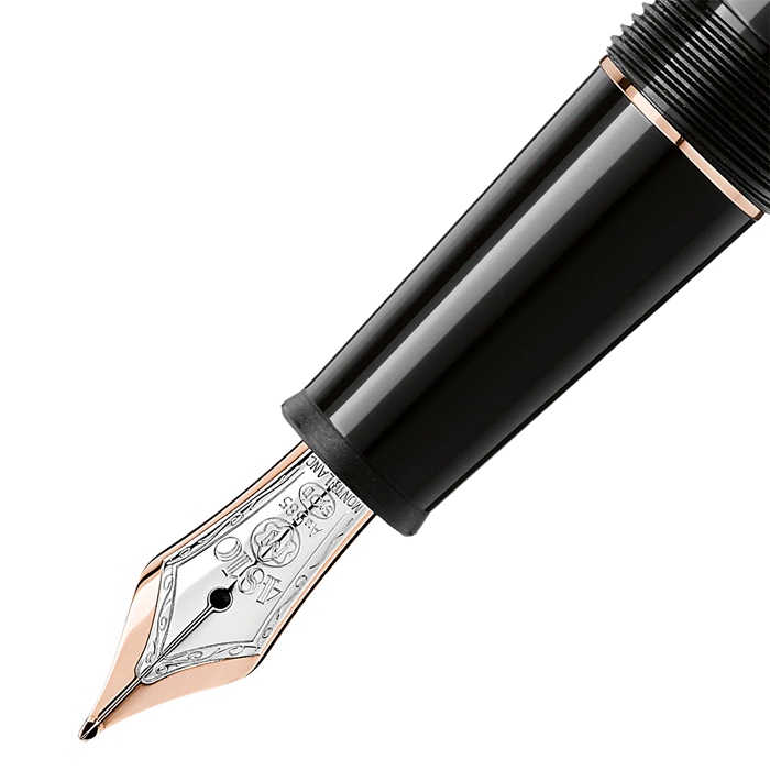 Pióro wieczne Montblanc Meisterstuck pokryte różowym złotem 132485 - obrazek 2