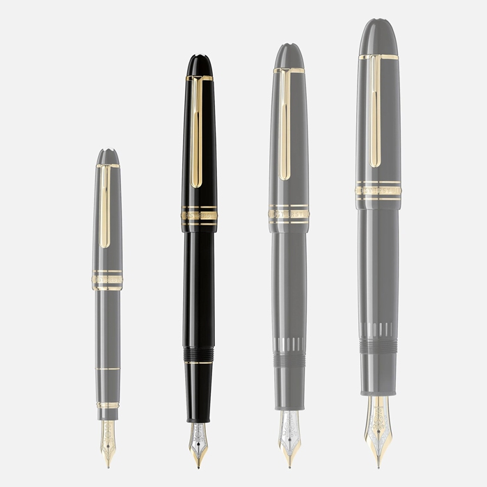 Pióro wieczne Montblanc Meisterstuck pokryte złotem 132464 - obrazek 4