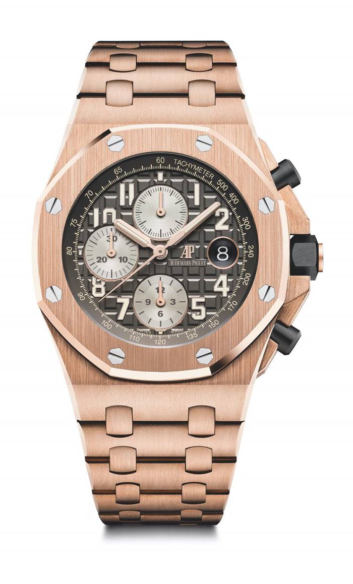 Replica Audemars Piguet Royal Oak Offshore Selfwinding Chronograph Gray 26470OR.OO.1000OR.02