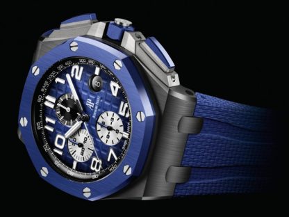 Replika Audemars Piguet Royal Oak Offshore Chronograph Automatic Blue 26405CE-OO-A030CA-01 - obrazek 2