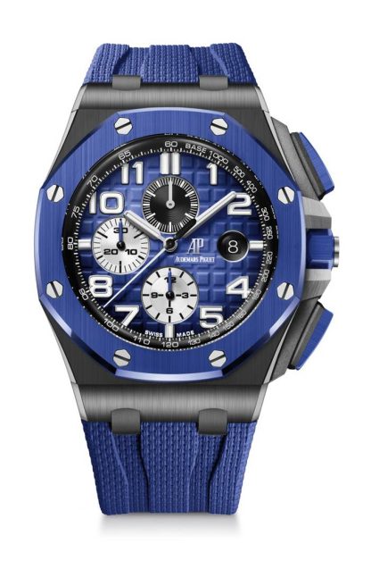 Replika Audemars Piguet Royal Oak Offshore Chronograph Automatic Blue 26405CE-OO-A030CA-01