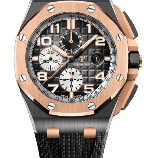 Replika Audemars Piguet Royal Oak Offshore Chronograph Automatyczny Szary 26405NR-OO-A002CA-01