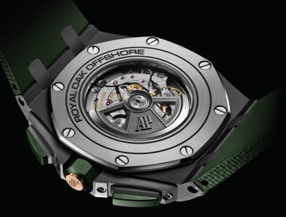 Replika Audemars Piguet Royal Oak Offshore Chronograph Automatyczny Zielony 26405CE-OO-A056CA-01 - obrazek 2