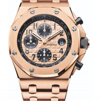 Replika Audemars Piguet Royal Oak Offshore Chronograph Gold 26470OR.OO.1000OR.01