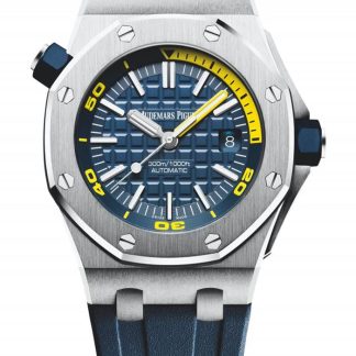 Replika Audemars Piguet Royal Oak Offshore Diver Blue 15710ST.OO.A027CA.01