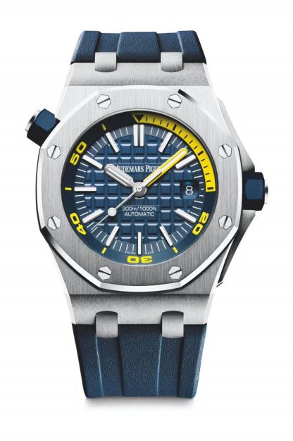 Replika Audemars Piguet Royal Oak Offshore Diver Blue 15710ST.OO.A027CA.01