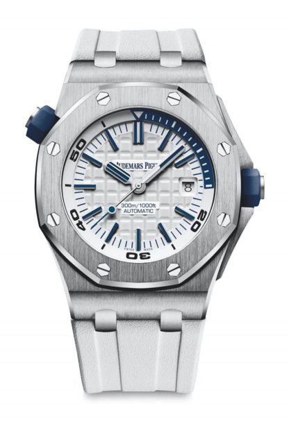 Replika Audemars Piguet Royal Oak Offshore Diver White 15710ST.OO.A010CA.01