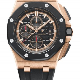 Replika Audemars Piguet Royal Oak Offshore Selfwinding Chronograph Black 26401RO.OO.A002CA.02
