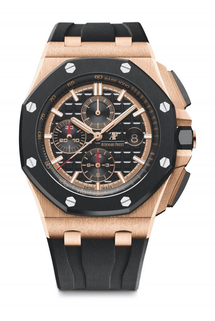 Replika Audemars Piguet Royal Oak Offshore Selfwinding Chronograph Black 26401RO.OO.A002CA.02