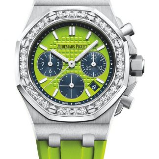 Replika Audemars Piguet Royal Oak Offshore Selfwinding Chronograph Green 26231ST.ZZ.D038CA.01