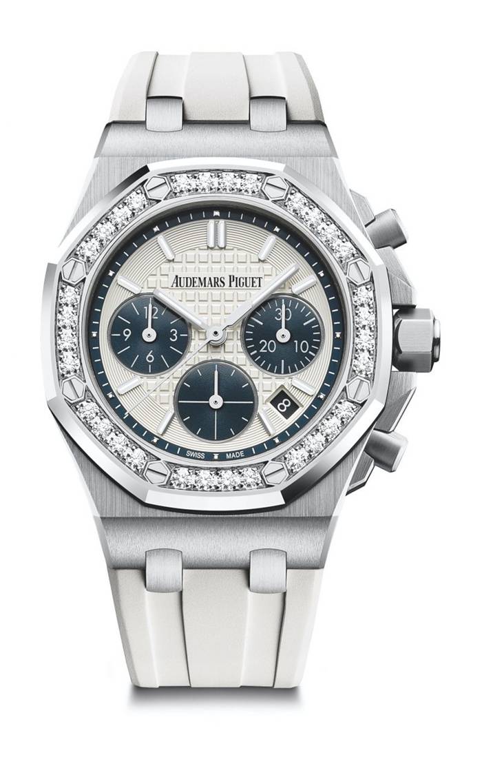 Replika Audemars Piguet Royal Oak Offshore Selfwinding Chronograph Silver 26231ST.ZZ.D010CA.01
