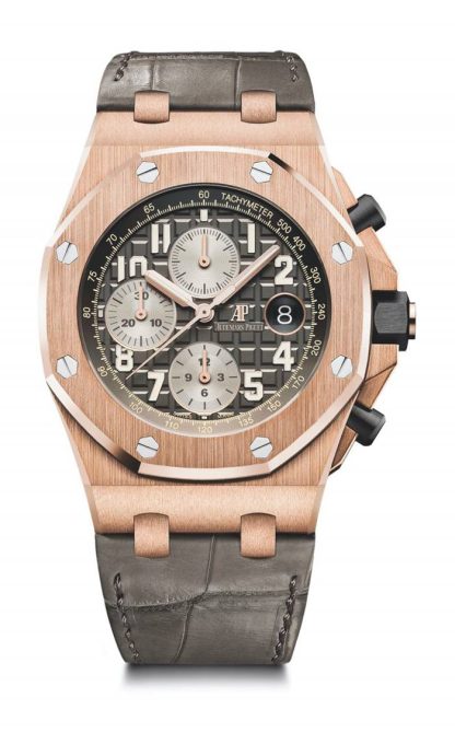 Replika Audemars Piguet Royal Oak Offshore Selfwinding Chronograph szary 26470OR.OO.A125CR.01