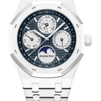 Replika Audemars Piguet Royal Oak Perpetual Calendar Blue 26579CB.OO.1225CB.01