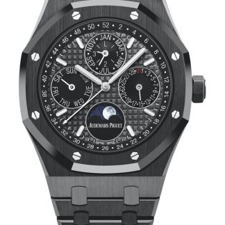Replika Audemars Piguet Royal Oak Perpetual Calendar szary 26579CE.OO.1225CE.01