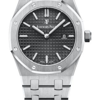 Replika Audemars Piguet Royal Oak Quartz Black 67650ST.OO.1261ST.01