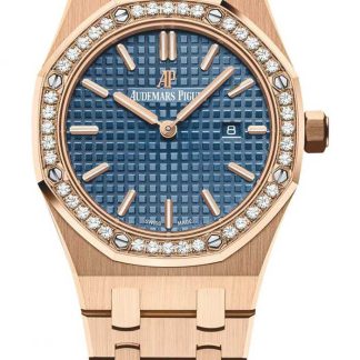 Replika Audemars Piguet Royal Oak Quartz Blue 67651OR.ZZ.1261OR.02