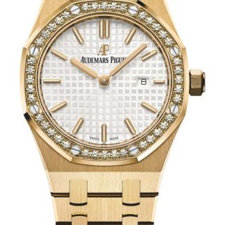 Replika Audemars Piguet Royal Oak Quartz Silver 67651BA.ZZ.1261BA.01