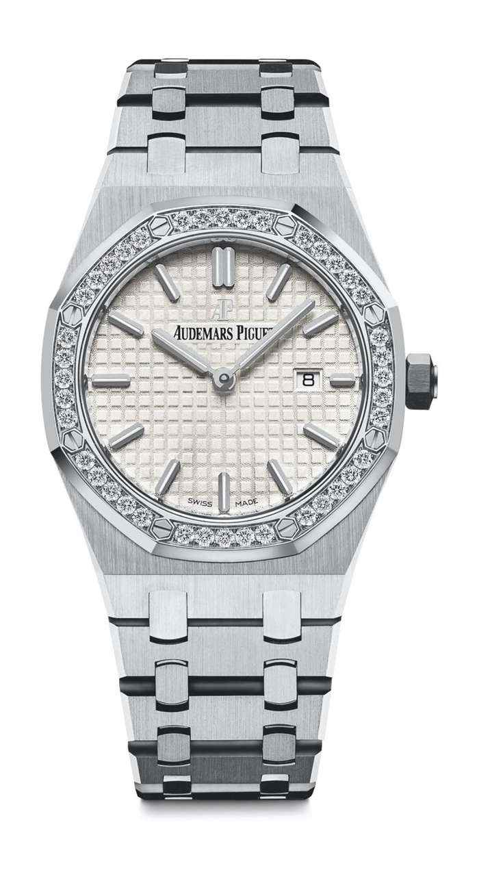 Replika Audemars Piguet Royal Oak Quartz Silver 67651ST.ZZ.1261ST.01
