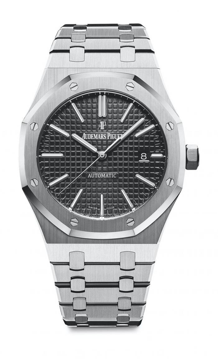 Replika Audemars Piguet Royal Oak Selfwinding Black 15400ST.OO.1220ST.01