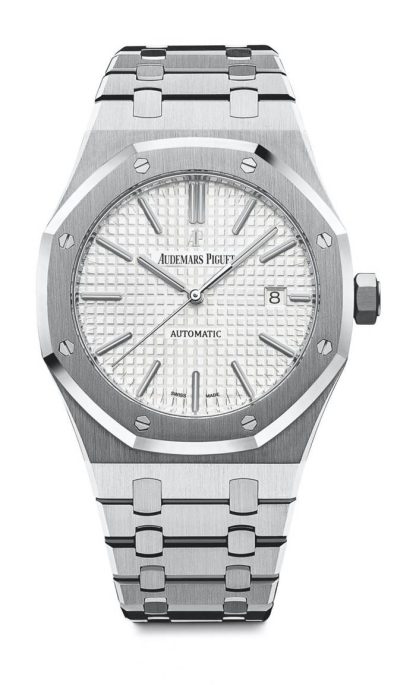 Replika Audemars Piguet Royal Oak Selfwinding Silver 15400ST.OO.1220ST.02