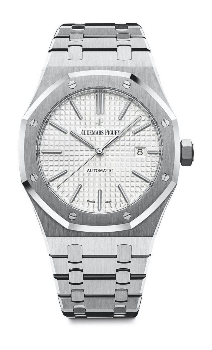 Replika Audemars Piguet Royal Oak Selfwinding Silver 15400ST.OO.1220ST.02