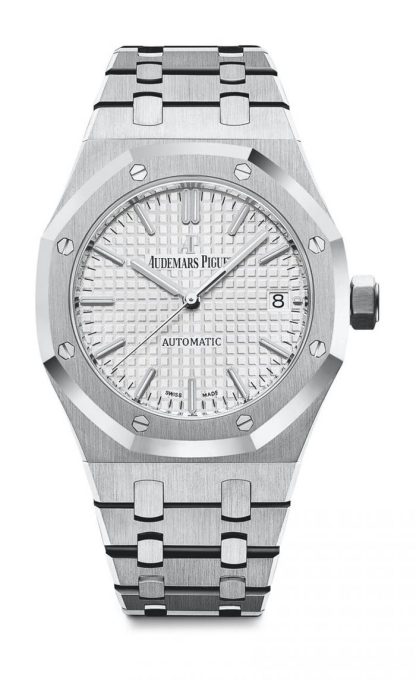 Replika Audemars Piguet Royal Oak Selfwinding Silver 15450ST.OO.1256ST.01