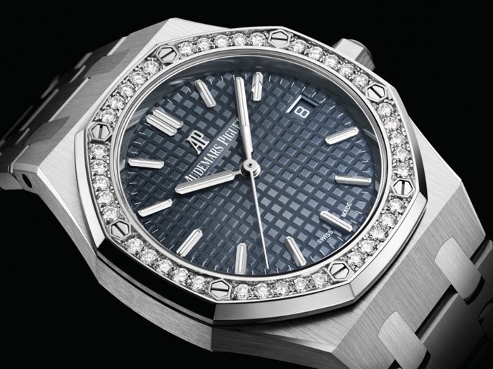 Replika Audemars Piguet Royal Oak Selfwinding Silver 77351ST.ZZ.1261ST.01 - obrazek 3