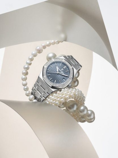 Replika Audemars Piguet Royal Oak Selfwinding Silver 77351ST.ZZ.1261ST.01 - obrazek 6