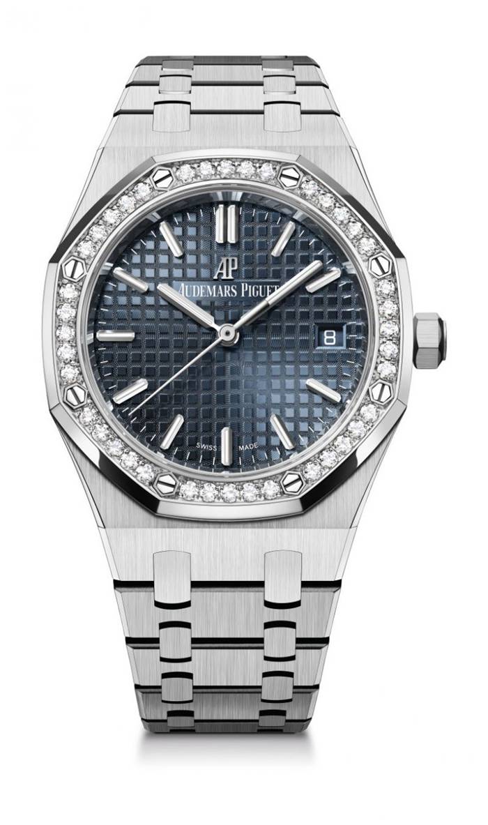 Replika Audemars Piguet Royal Oak Selfwinding Silver 77351ST.ZZ.1261ST.01